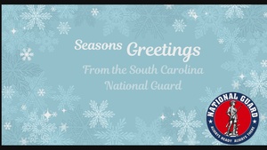 South Carolina Army National Guard Soldiers Share Holiday Messages from Washington, D.C.