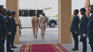 CSAF, CMSAF visit U.S. Central Command