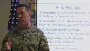 B-Roll: SETAF-AF leaders prepare for company command