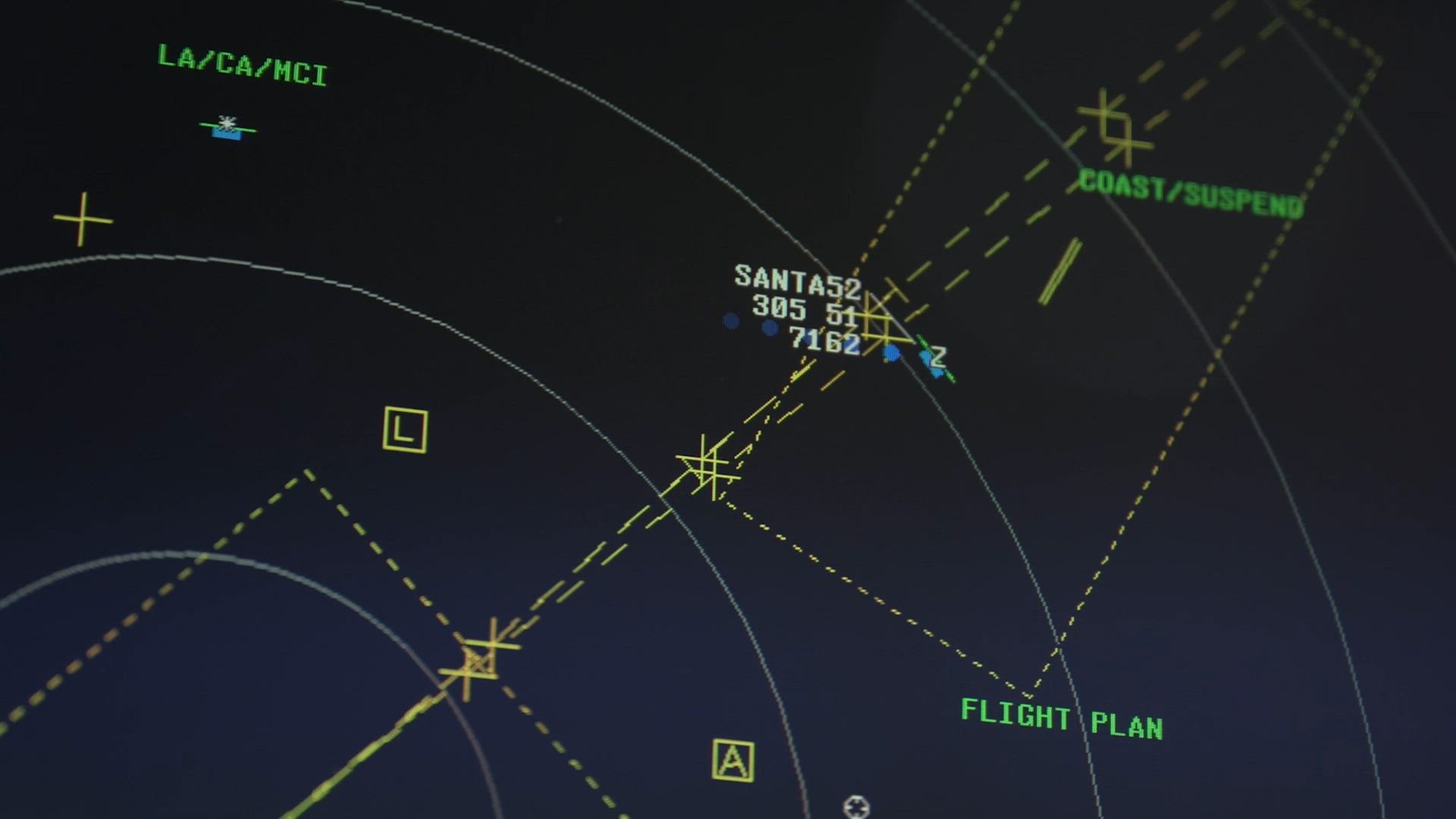 U.S. Air Force Col. William D. Lutmer, 52nd Fighter Wing commander, Col. Daniel R. Lindsey, deputy commander, and Command Chief Master Sgt. Mary A. Trent are tracking Stanta Claus in his approach to Spangdahlem Air Base, Germany, Dec. 17, 2025.  The command team expressed gratitude to the Airmen and civilians of Saber Nation for their continued service and dedication to the mission throughout the holiday season. The 52nd FW provides combat-ready airpower in support of U.S. Air Forces in Europe - Air Forces Africa and NATO, ensuring readiness and deterrence throughout the year, including the holiday season. (U.S. Air Force video by Staff Sgt. Jacob Wongwai, Senior Airman Albert Morel, Senior Airman Demi M. Ebert, Senior Airman Sydney Franklin and Airman 1st Class Gretchen McCarty)