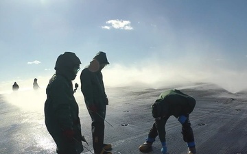 Countermeasure Washdown aboard USS George H.W. Bush