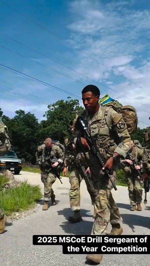 Fort Leonard Wood Maneuver Support Center of Excellence 2025 Drill Sergeant of the Year Competition (Vertical)