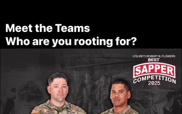 Best Sapper Competition 2025 Part 1- Introduction of Teams (Vertical)