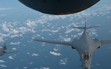 U.S. B-1B Bombers conduct operations in U.S. Southern Command AOR