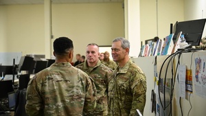 CSAF and CMSAF visit 332 AEW for the holidays