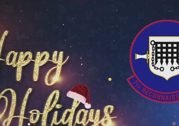 Holiday Greetings from the 7th Reconnaissance Squadron