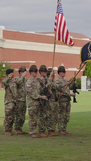 Delta Company, 3rd Battalion, 54th Infantry Regiment, 197th Infantry Brigade Graduation Ceremony Reel