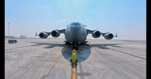 16th EAS conducts a cargo mission within CENTCOM