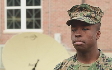 Lance Cpl. Jamari Yates Interview: Commercial Satellite Communication Operator Course