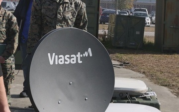 U.S. Marine Corps Satellite Transmissions System Operators Test-Out on Various Satellite Communication Systems