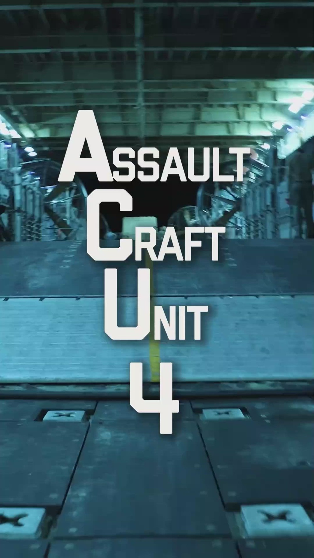 DVIDS - Video - Assault Craft Unit 4's Mission for IWO ARG on Deployment