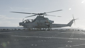 22nd MEU(SOC) | Flight Operations aboard the USS Fort Lauderdale