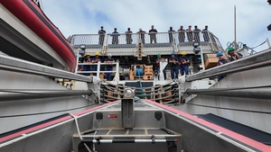 U.S. Coast Guard Cutter Midgett strengthens partnerships with partner countries in the Pacific