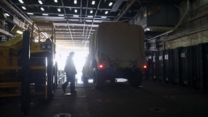 22nd MEU(SOC) | LCAC Operations Aboard USS San Antonio