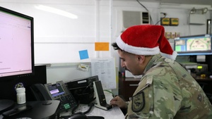 U.S. Soldiers assigned to Kosovo Force Regional Command–East wish Merry Christmas and Happy Holidays greetings from Kosovo