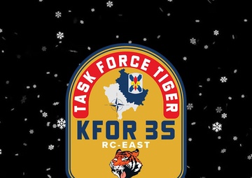 U.S. Soldiers assigned to Kosovo Force Regional Command–East wish Merry Christmas and Happy Holiday wishes from Kosovo to home