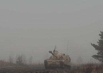 B-Roll of 2-82 Field Artillery Regiment conducting Table 11-12 Qualifications 2025