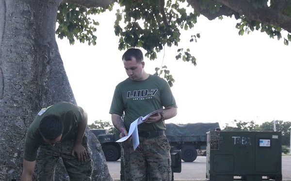 22nd MEU(SOC) | CLB 26 Gear Inventory in Camp Santiago, Puerto Rico