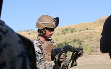 22nd MEU(SOC) | CLB 26 Shotgun Range in Camp Santiago