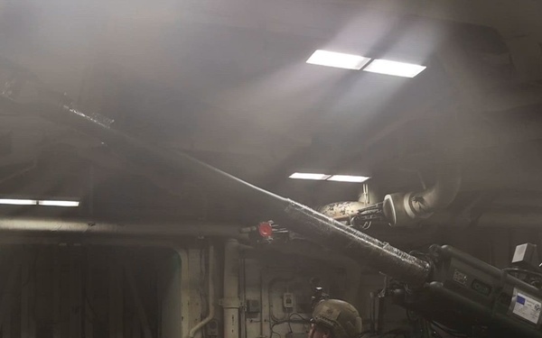 22nd MEU(SOC) | Artillery Battery Training While Underway