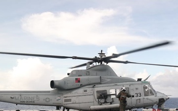 22nd MEU(SOC) | UH-1Y and AH-1Z Live Fire Exercise