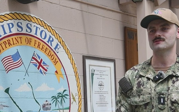 MWR presents $250,000 to Ship's Store on Diego Garcia