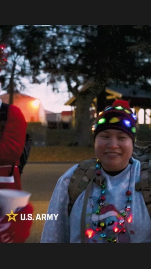 The 16th Sustainment Brigade Steps Up to Deliver Support During Holiday Charity Ruck March