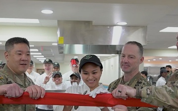 Camp Hovey DFAC grand re-opening