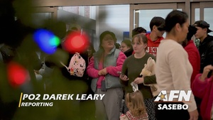 Santa, Milk, and Cookies at the NEX