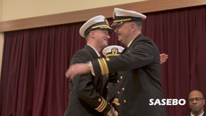 USS Pioneer Change of Command