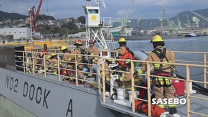 CFAS Dry Dock Fire Drill