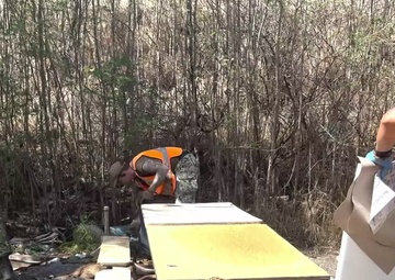 JBPHH Volunteers Lualualei Cleanup