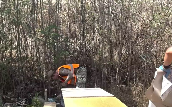 JBPHH Volunteers Lualualei Cleanup