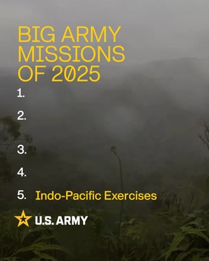 Social 4x5: Year In Review - Big Army Missions of 2025