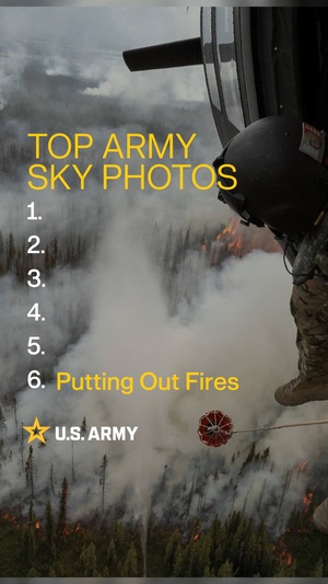 Social 9x16: Year In Review - 2025 Top Army Sky Photos