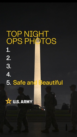Social 9x16: Year In Review - 2025 Top Army Night Ops Photos