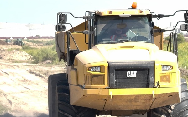 Houston Ship Channel Expansion Channel Improvement Project - Segment 4 - Beltway 8 Dredge Material Placement Area - B-Roll