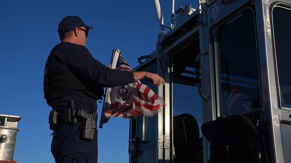 DVIDS - Video - U.S. Coast Guard Forces Rio Grande conducts night time ...