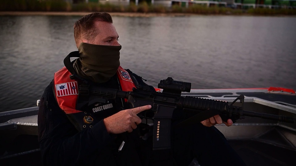 DVIDS - Video - U.S. Coast Guard Forces Rio Grande conducts night patrol