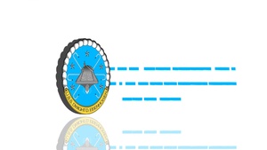 USS Dwight D. Eisenhower (CVN-69) Crest Graphic Animation