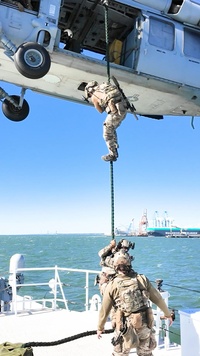 Coast Guard Maritime Security Response Team - East conducts training