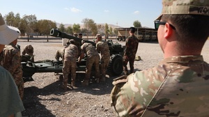3rd SFAB Advises Peshmerga On The Use of Artillery - No Lower-Thirds