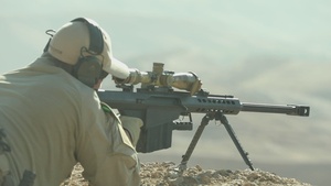 Coalition Forces Advise Peshmerga on Sniper Tactics