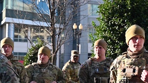 National Guard Leaders Meet Presence Patrols in D.C.