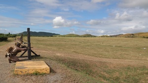 22nd MEU(SOC) | Long Bay Range in Camp Santiago During Deployment