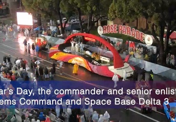 Magic in LAAFB teamwork, 2026 Rose Parade