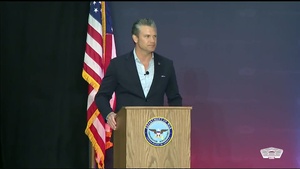 Hegseth Speaks During Arsenal of Freedom Tour