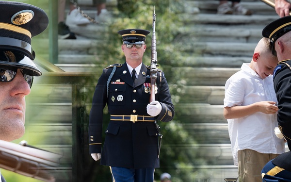 Honoring the Unknowns: The Final Walk of the 41st Sergeant of the Guard
