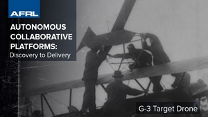 G-3 Target Drone | AFRL Discovery to Delivery