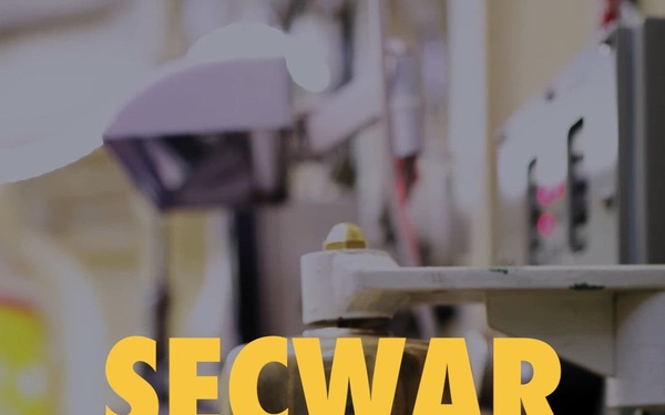 SECWAR visits PCU John F. Kennedy (CVN 79)